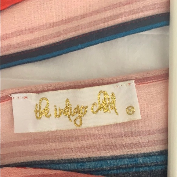 Indigo Child Striped Romper size Medium - Picture 5 of 5